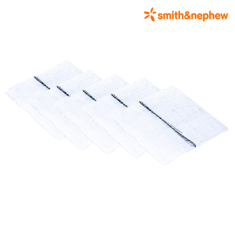 Smith&Nephew Sterile X-Ray Detectable Gauze Swab, 7.5cm x 7.5cm, 16ply, 10pcs/pack